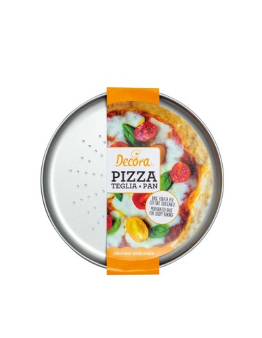 Teglia Forata per Pizza o Focacce 28xh1,8 cm