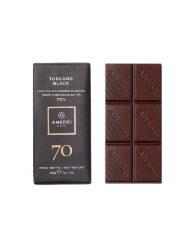 Cioccolato Fondente Extra 70% Toscano Black 20g