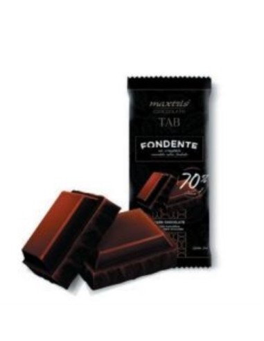Maxtris 70% Zartbitterschokolade TAB-Riegel 100g