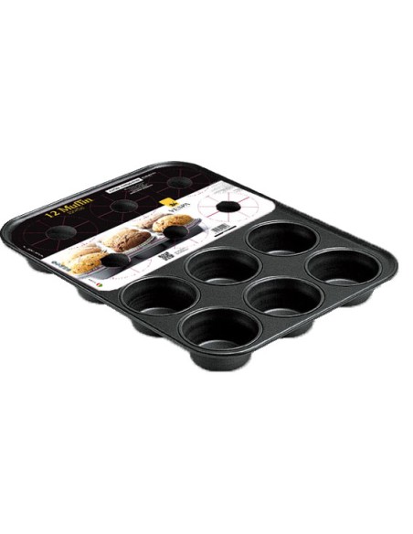 Tablett 12 Muffins 35x26,5xh 3 cm