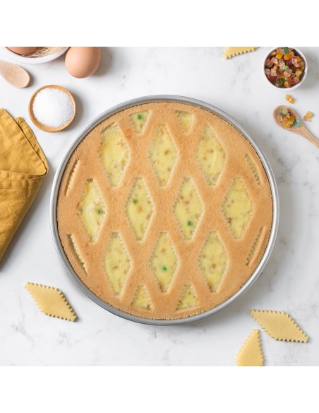 Gitter für Nudelschneider für Torte und Pastiera 30cm