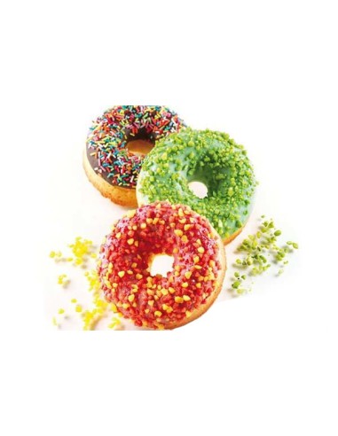Stampo silicone donuts 75-25 H28 MM