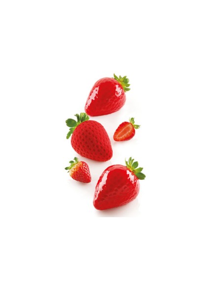 Stampo in silicone Fragola 120 + supporto