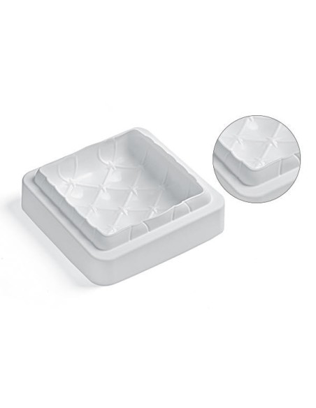 Matelassè Silikonform 160x160xh 53 mm