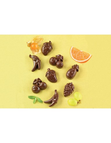 Choco Fruits Silikonform