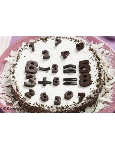Stampo cioccolato Numeri 2