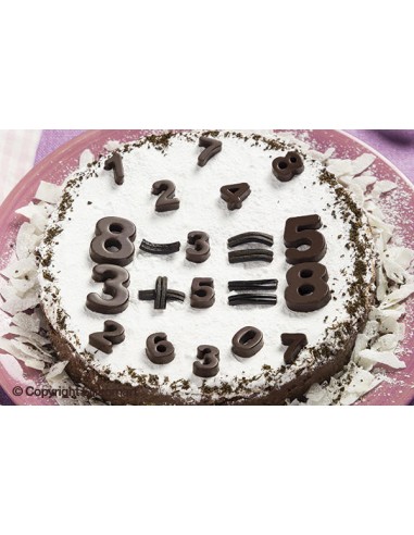 Stampo cioccolato Numeri