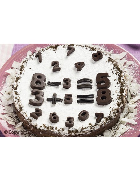 Stampo cioccolato Numeri