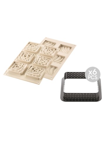 Kit Mini Tarte Sand80 + 6 Ringe