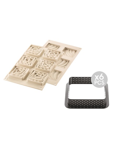 Kit Mini Tarte Sand80 + 6 Ringe