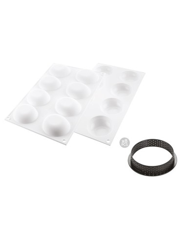 Silikonform Kit Tarte Ring Palet 70mm