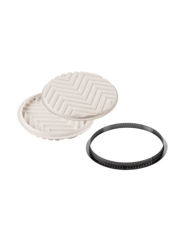 Silikonform Kit Tarte Graphique + 1 Ring