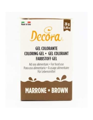 Farbgel Braun 28g Decora