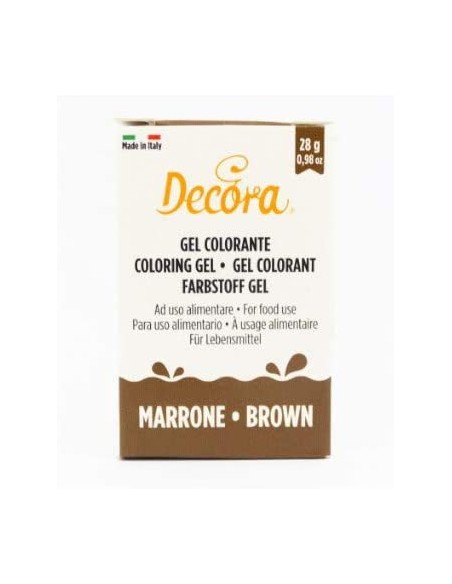 Farbgel Braun 28g Decora