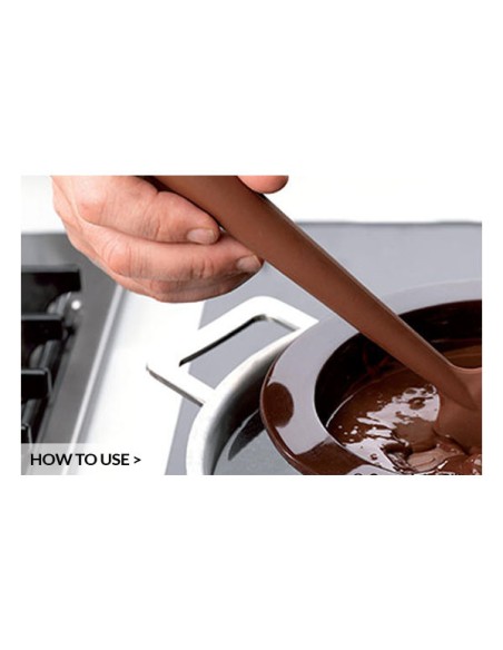 Pfannenwender mit Thermo Choc Thermometer