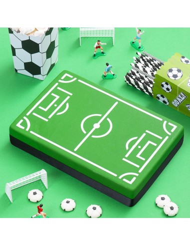 Fußball-Kunststoff-Deko-Set 9-tlg