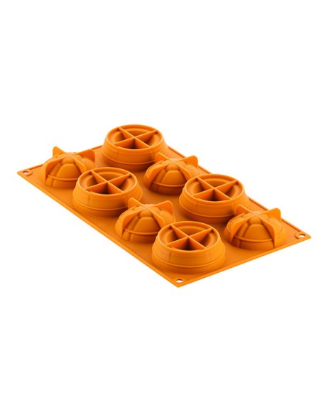 Silikonform für Sandwich Michetta 92 Ø64xh44,5mm