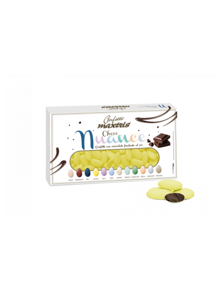 Konfetti Maxtris Choco Nuance Gelb 1kg