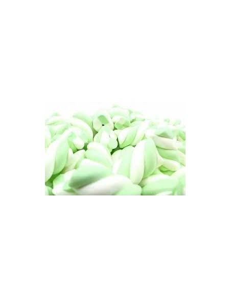 Marshmallow Extrudiertes grünes Geflecht Bulgari 1 KG