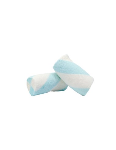 Marshmallow Estruso Tubo Bianco e Azzurro 1kg