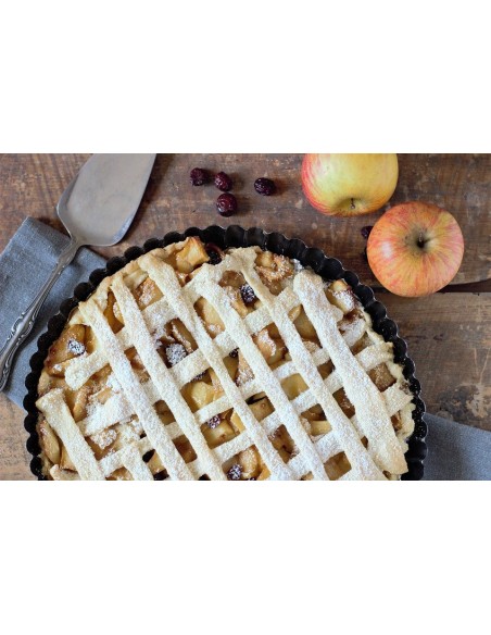 Stampo furbo crostata fondo rialzato cm 32x3,5