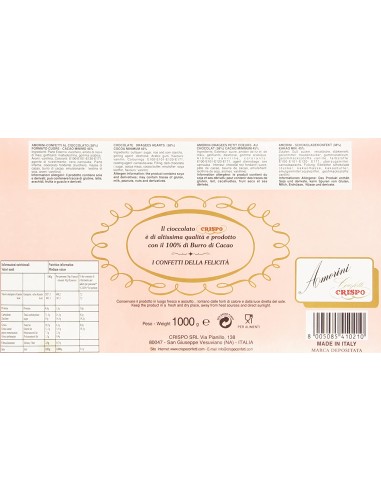Crispo Konfetti Amoretten Rosa 1KG