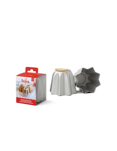 Set mit 3 Pandorini-Formen aus 70 g...