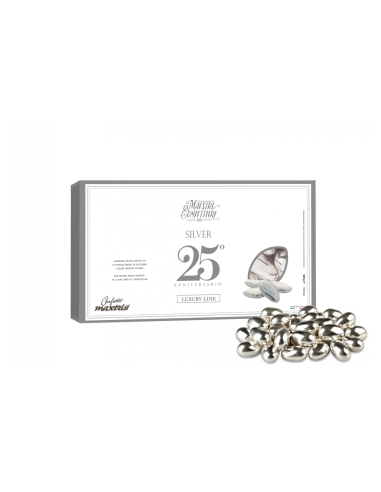 Maxtris Silberkonfetti mit Schokolade 500 gr