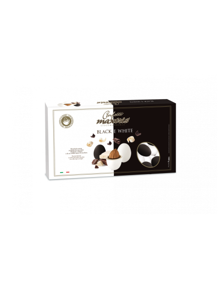 Konfetti Maxtris Schwarz und Weiß 1Kg